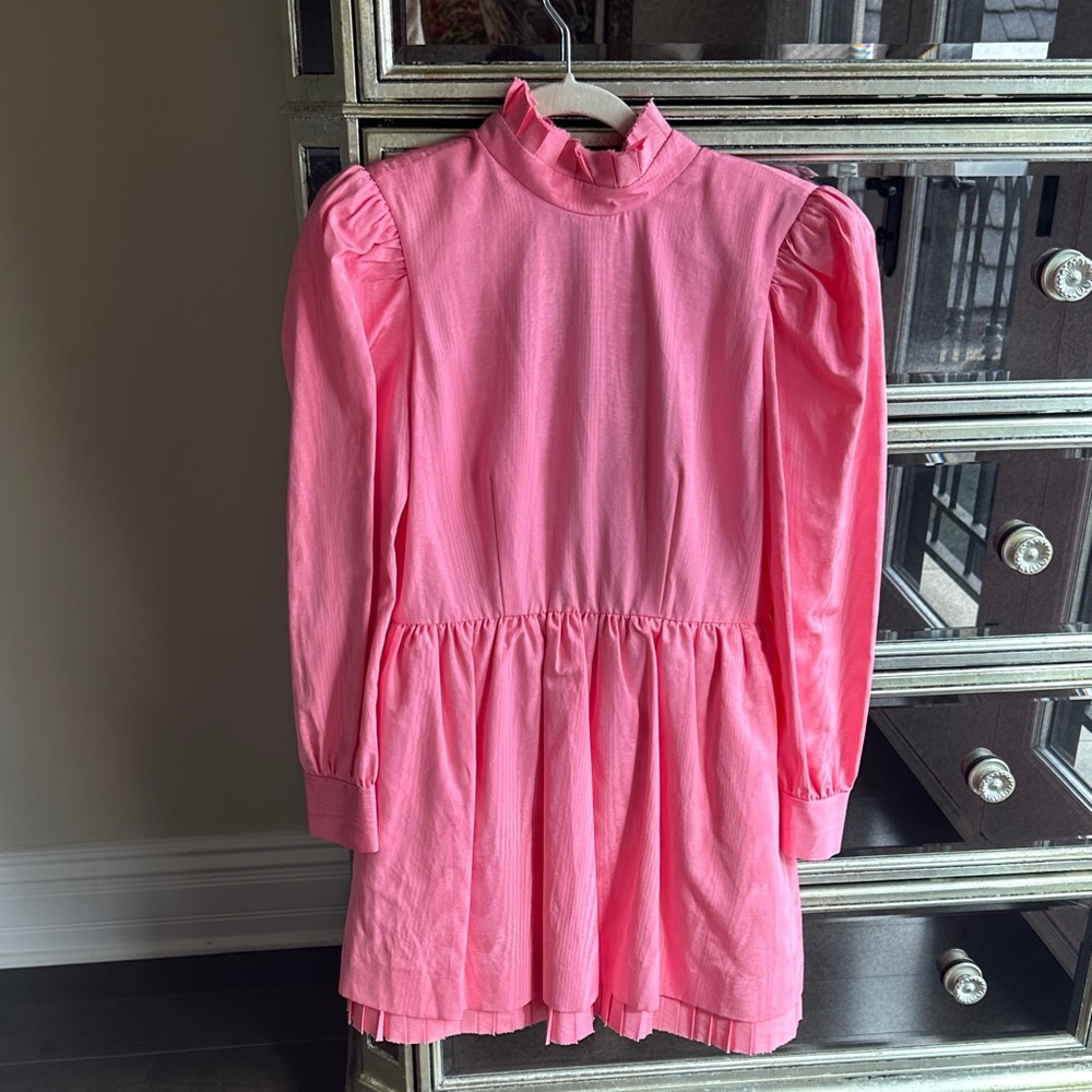 Marc Jacobs Pink Long Sleeve Dress